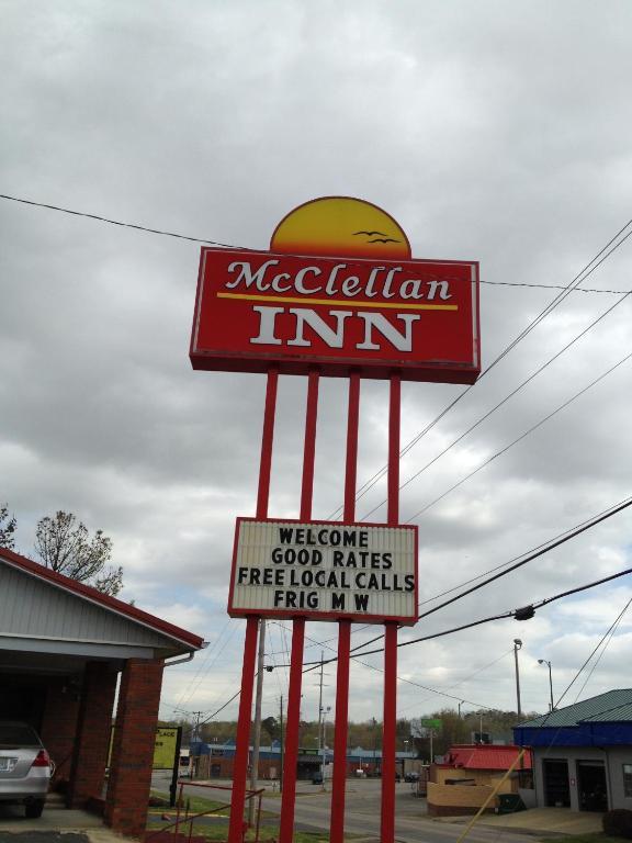 Mcclellan Inn アニストン エクステリア 写真